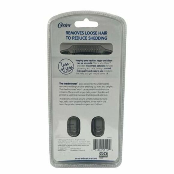 Oster ShedMonster De-Shedding Tool for Cats - Picture 2 of 2